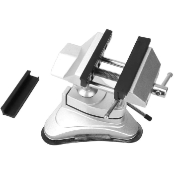 Aluminiowe imadło stołowe z przyssawką [13060000339]